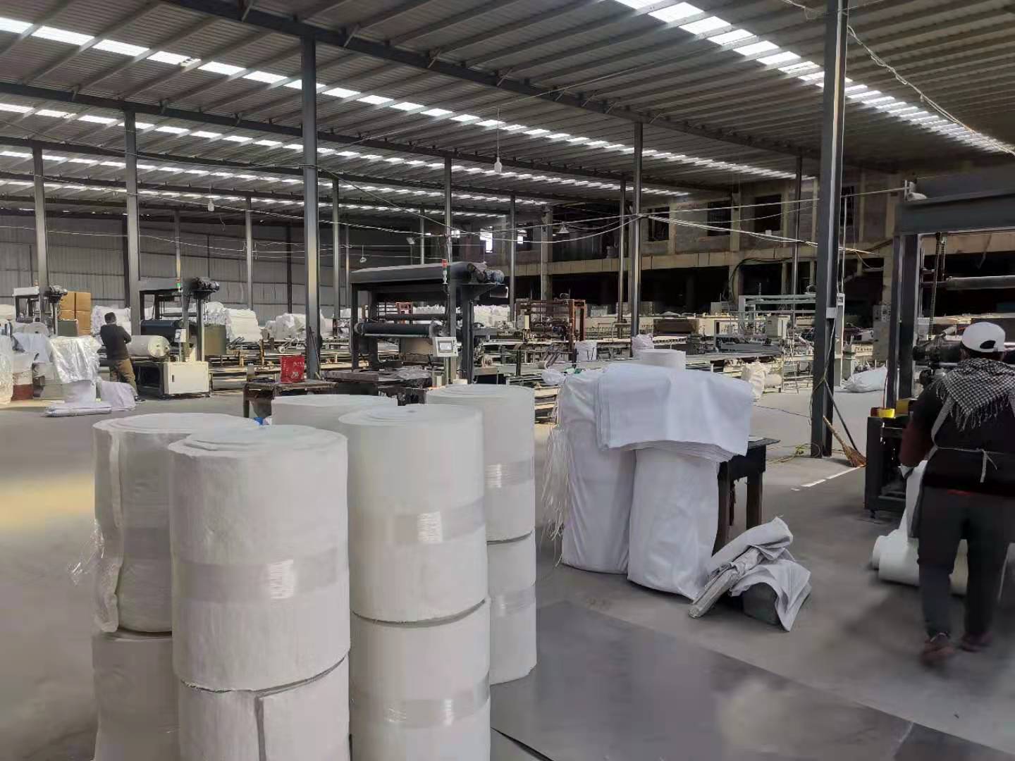纤维毯生产